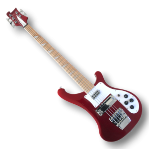 Custom Made Ruby Pearlstars 4003 Style 4 Strings Electric Bass