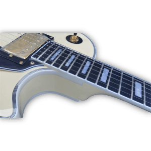 Custom Made Alpine White LP Style 6 Strings Electric Guitar - Image 3