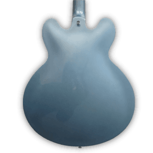 Custom Made Dave Grohl 335 Pelham Blue Style 6 Strings Electric Guitar - Image 5