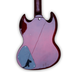 Custom Made SG Style Wine Red 6 Strings Electric Guitar - Image 7