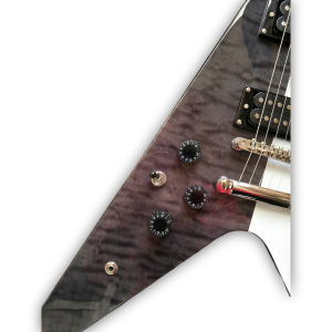 Custom Made Rudolf Schenker Flying V Style 6 Strings Electric Guitar - Image 3