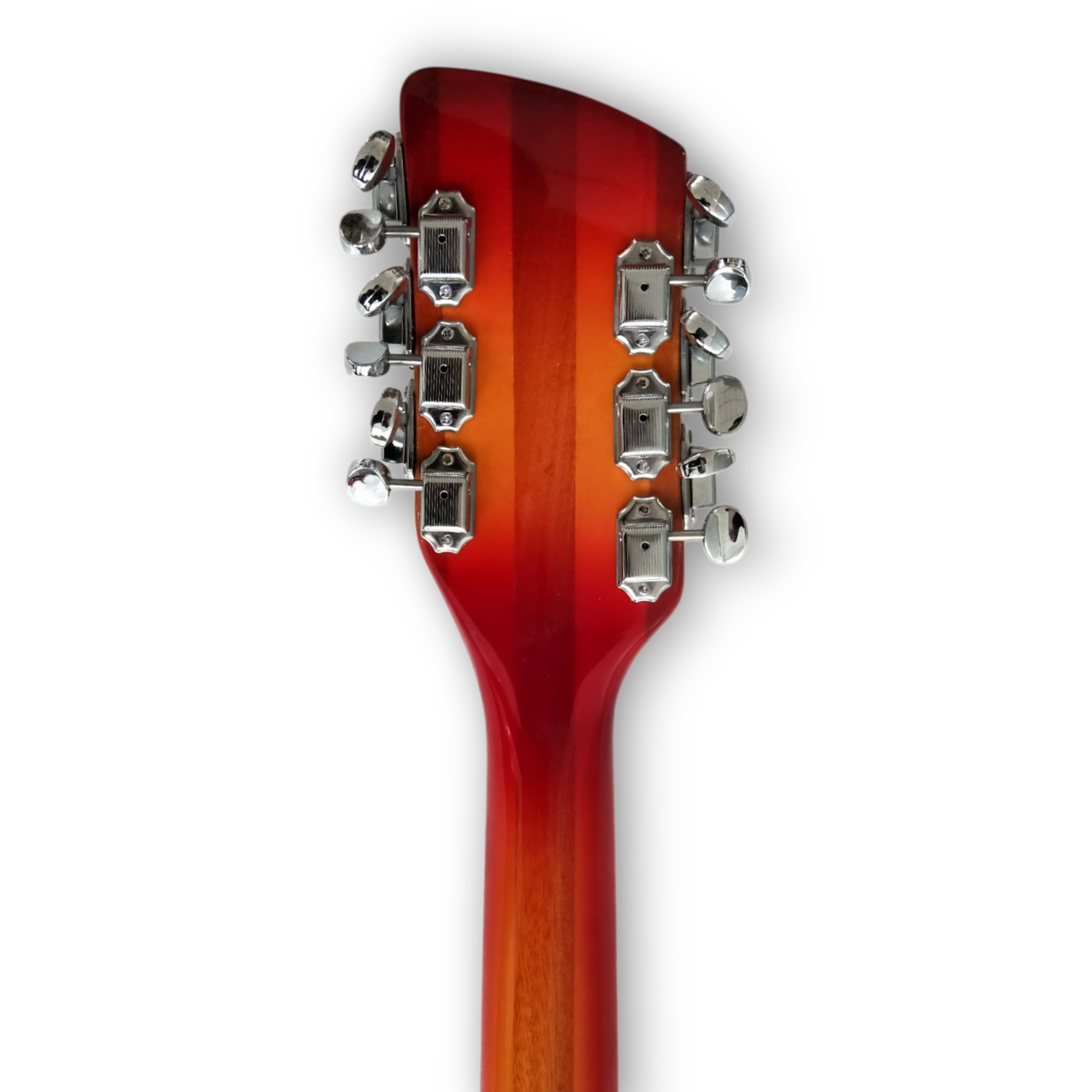 Custom Made Semi-Hollow 360 12 Fireglo Color Style Electric Guitar 12 String - Image 8