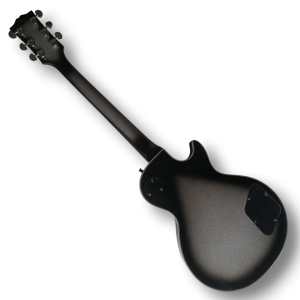 Custom Made Teardrop Metallic Silverburst LP Style Left Handed 6 Strings Electric Guitar - Image 9