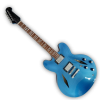 Custom Made Dave Grohl 335 Style 6 Strings Pelham Blue Electric Guitar