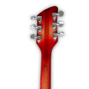 Custom Made Left Handed Fireglo 330 Style 6 String Electric Guitar - Image 8