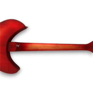Custom Made Semi-Hollow Left Handed Fireglo 360 Style 6 String Electric Guitar - Image 7