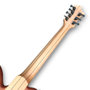 Custom Made Top Quilted Maple Top Style Neck Throught 7 Strings Electric Guitar - Image 8