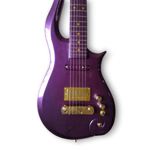 Custom Made Prince Cloud Metallic Purple Style 6 Strings Electric Guitar