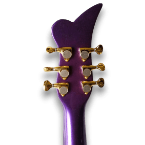 Custom Made Prince Cloud Metallic Purple Style 6 Strings Electric Guitar - Image 8
