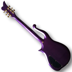 Custom Made Prince Cloud Metallic Purple Style 6 Strings Electric Guitar - Image 6