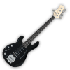 Custom Made Black Ray35 Style Left Handed 4 Strings 5 Strings Electric Bass