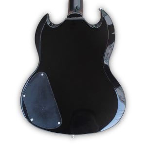 Custom Made SG Style Tony Iommi Black 6 Strings Electric Guitar - Image 3