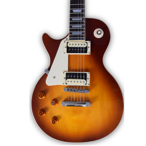 Custom Made Desert Burst LP Style Left Handed Electric Guitar