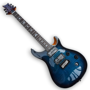 Custom Made Flame Maple Top Mark Holcomb Blue Burst Style 6 Strings Electric Guitar