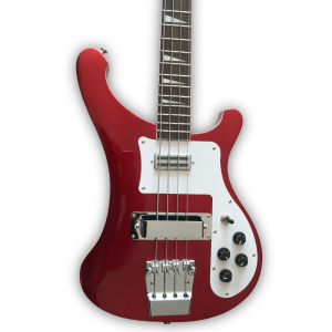 Custom Made Ruby Red 4003 Style Red 4 Strings Electric Bass