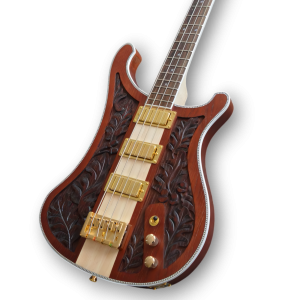 Custom Made Engraved 4004 Style Lemmy Kilmister 4 Strings Electric Bass