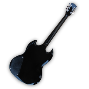 Custom Made SG Style Tony Iommi Black 6 Strings Electric Guitar - Image 2
