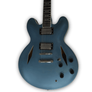 Custom Made Pelham Blue Dave Grohl 335 Style 6 Strings Electric Guitar