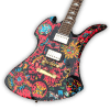Custom Made Burny Hide Style Cloud Inlays Mockingbird 6 Strings Electric Guitar