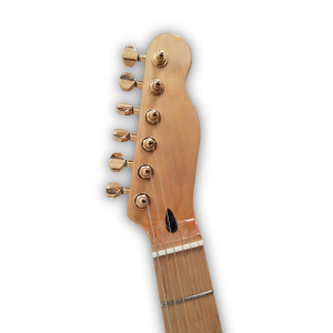 Custom Made Merle Haggard Two-Color Sunburst Tele Style Quilted Maple Top Electric Guitar - Image 3