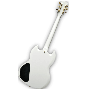 Custom Made SG Style Olympic White 6 Strings Electric Guitar - Image 4