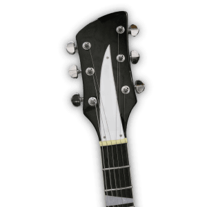 Custom Made Black Jetglo 360 Style 6 Strings Electric Guitar - Image 3