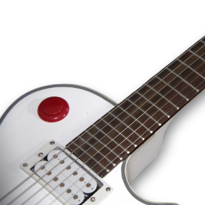 Custom Made Alpine White Buckethead  Killerswitch LP Style 6 Strings Electric Guitar - Image 3