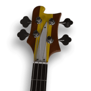 Custom Made Cream 4001 Style Chris Squire Style 4 Strings Electric Bass - Image 3