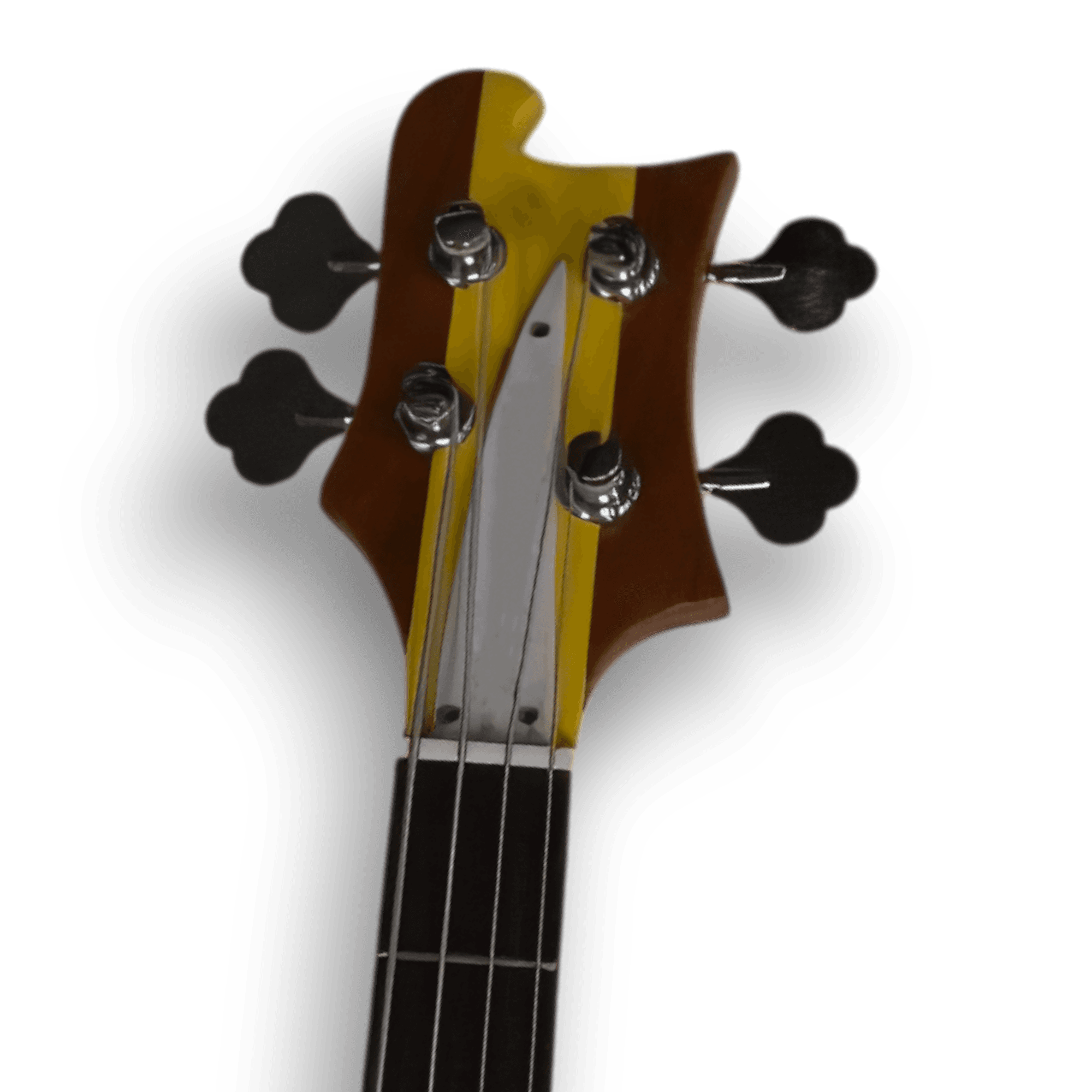 Custom Made Cream 4001 Style Chris Squire Style 4 Strings Electric Bass - Image 3