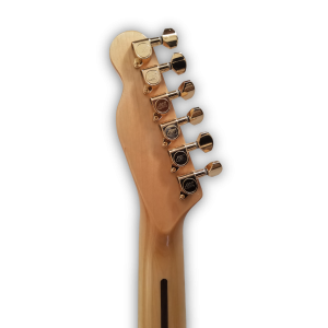 Custom Made Merle Haggard Two-Color Sunburst Tele Style Quilted Maple Top Electric Guitar - Image 6