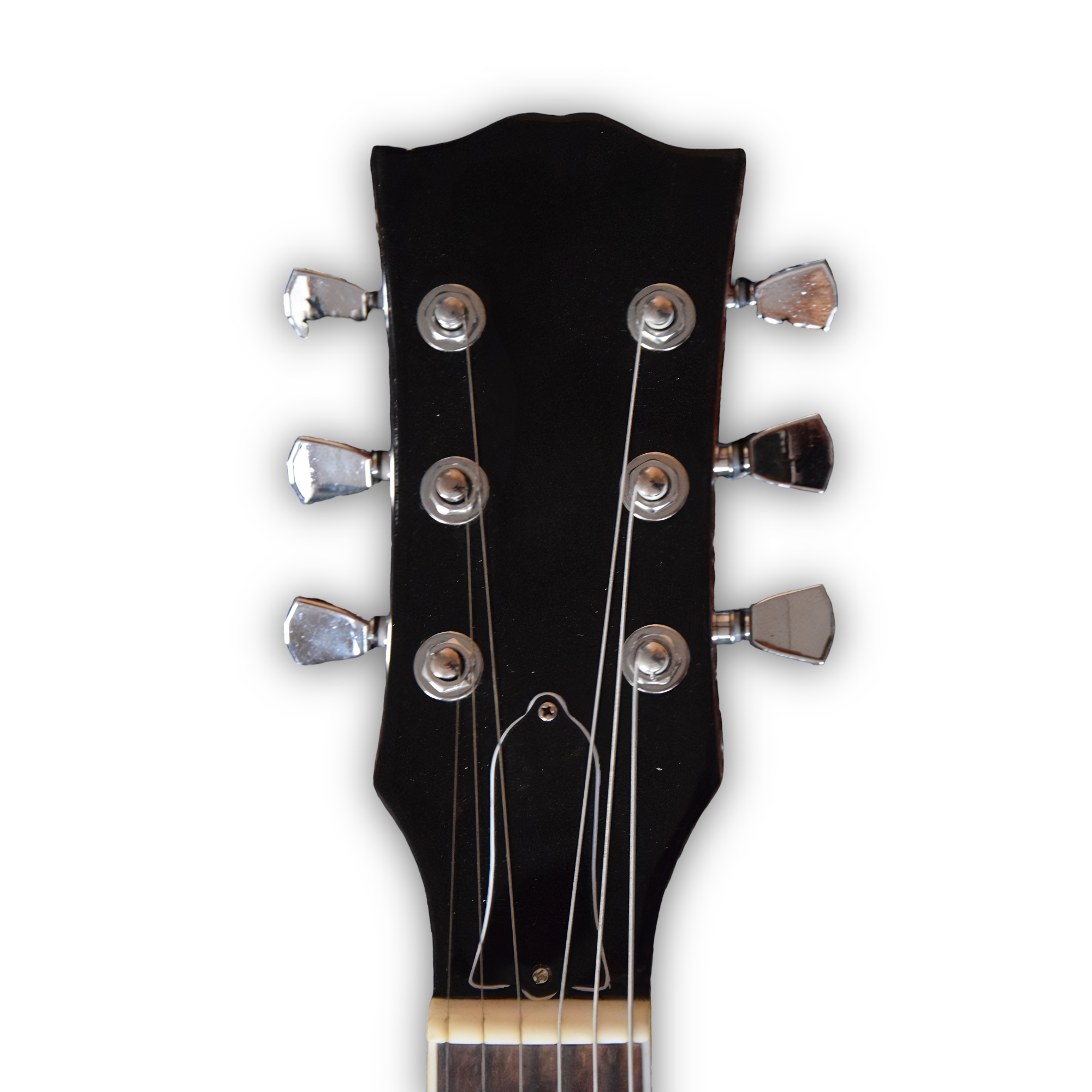 Custom Made Desert Burst LP Style Left Handed Electric Guitar - Image 4