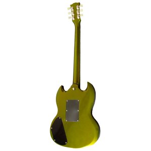 Custom Made SG Style Tony Iommi Olive Drab Green 6 Strings Electric Guitar - Image 4