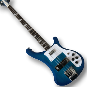 Custom Made Midnight Blue Color 4003 Style Electric Bass