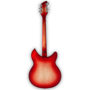 Custom Made Left Handed Fireglo 330 Style 6 String Electric Guitar - Image 5