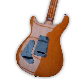 Custom Made Mark Holcomb Blue Burst Flame Maple Top 6 Strings Electric Guitar - Image 8