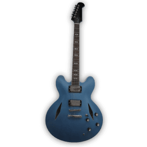 Custom Made Pelham Blue Dave Grohl 335 Style 6 Strings Electric Guitar - Image 2