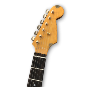 Custom Made Heavy Relic John Mayer Black One Strat Style 6 Strings Electric Guitar - Image 3