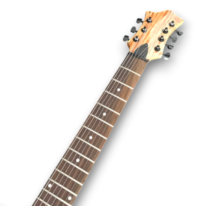 Custom Made Top Quilted Maple Top Style Neck Throught 7 Strings Electric Guitar - Image 5
