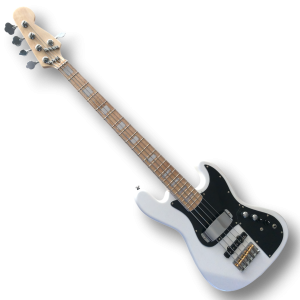 Custom Made Marcus Miller Jazz Olympic White Style 5 Strings Electric Bass