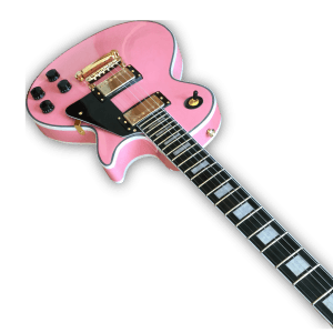 Custom Made Metallic Sunset Finish 6 Strings LP Style Electric Guitar - Image 2