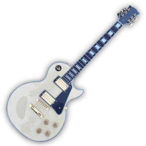 Custom Made Alpine White LP Style 6 Strings Electric Guitar - Image 2