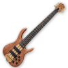 Custom Made Quilted Maple Top Elite Style 6 String Electric Bass
