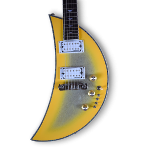 Custom Made Goldburst  Moonsault Style MS1000 6 Strings Electric Guitar