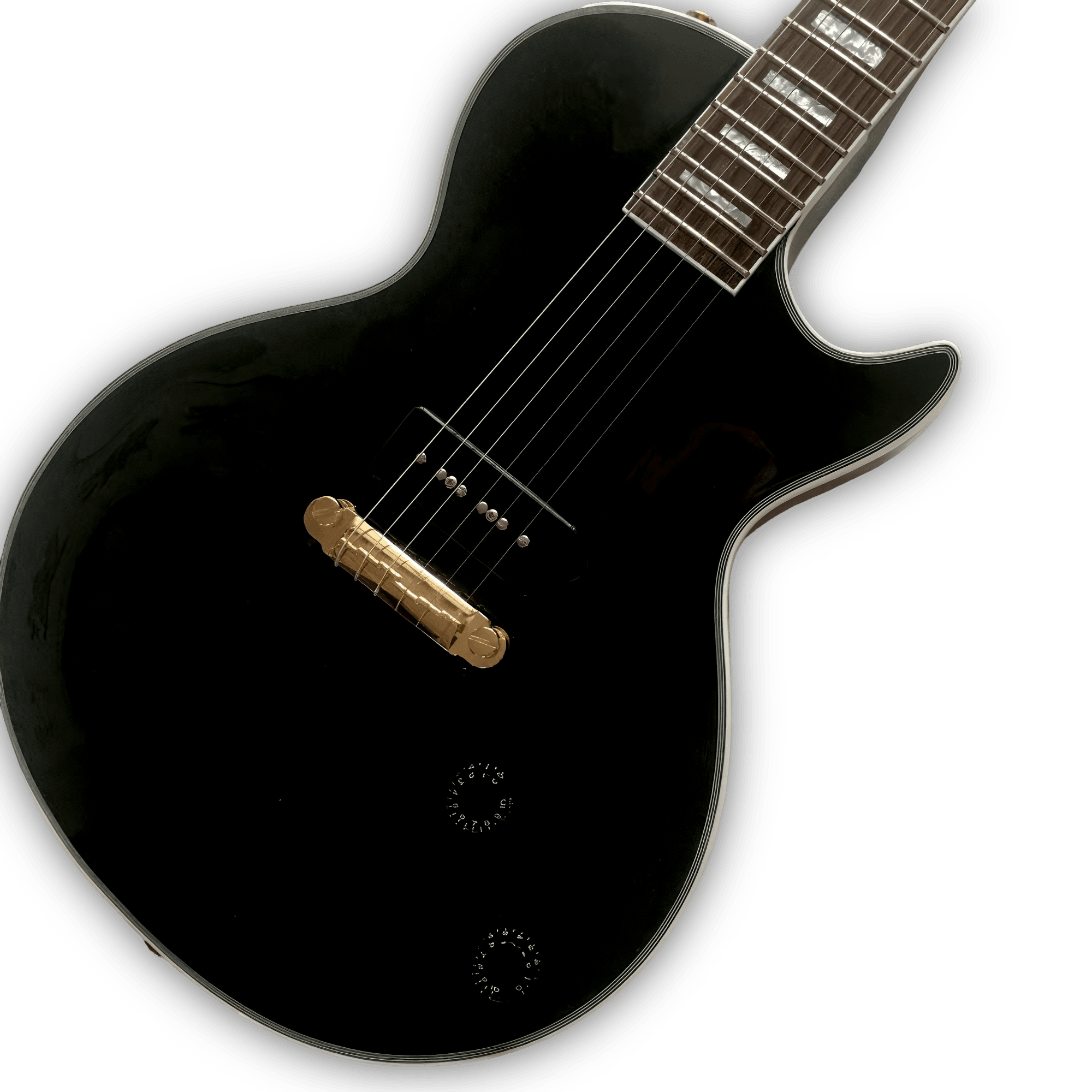 Custom Made Jared James Nichols P90 Old Glory LP Style 6 Strings Electric Guitar - Image 2