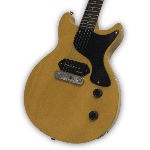 Custom Made P90 Pickup Double Cut TV Yellow LP Junior Style Exclusive 6 Strings Electric Guitar