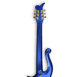 Custom Made Metallic Blue Prince Cloud Style 6 Strings Electric Guitar - Image 9