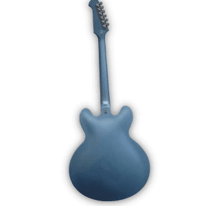 Custom Made Pelham Blue Dave Grohl 335 Style 6 Strings Electric Guitar - Image 4