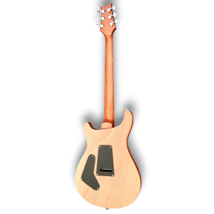 Custom Made Blud Green Fade Flame Maple Top Wood 6 Strings Electric Guitar - Image 6