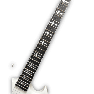 Custom Made SG Style Olympic White 6 Strings Electric Guitar - Image 2