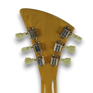 Custom Made Moderne Heritage Style Natural Finish 6 Strings Electric Guitar - Image 8